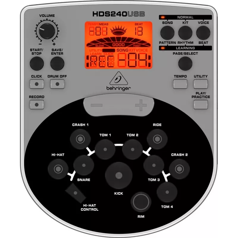 Elektronická bicia súprava Behringer XD80USB, čierna