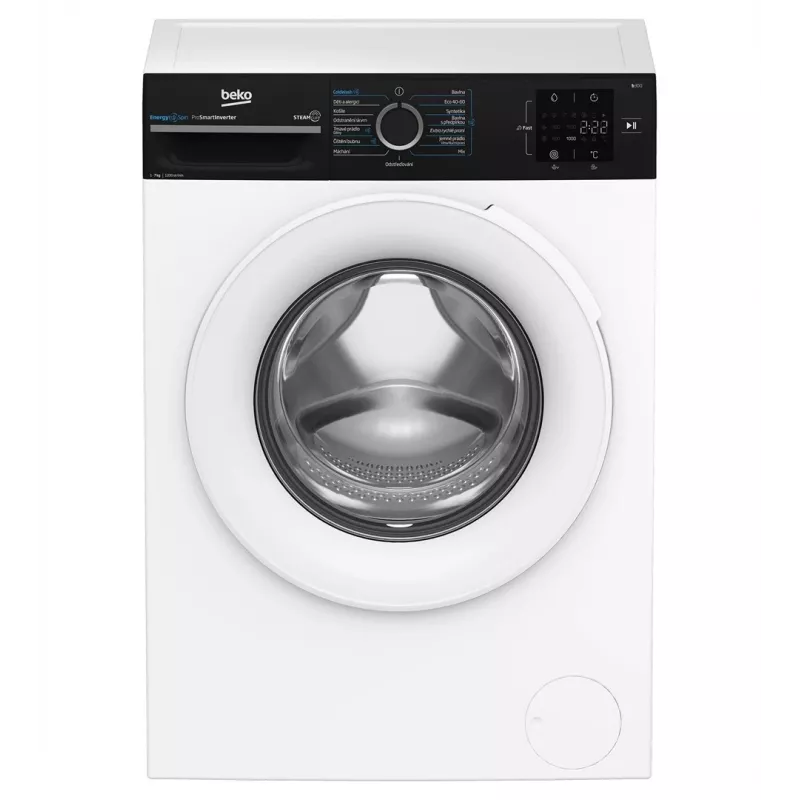 Beko BM3WFU3721WBW 7 kg 1200 ot/min práčka s predným plnením so SteamCure a Bluetooth