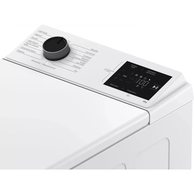 BEKO ETB622ECWPL 6 kg práčka s horným plnením biela