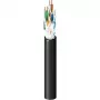 Belden Category 5e OSP kábel, 4 páry, 24 AWG, 1000 ft (305 m), čierna