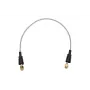 Belden RP-SMA/RP-SMA 50cm RF100LL koaxiálny pigtail kábel, 50 Ohm, čierny