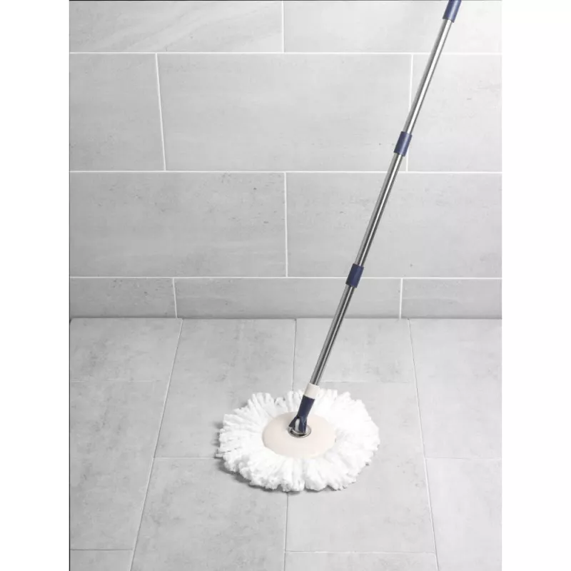 Beldray LA00000005EU7 mop Spin a náhradná hlava - sivá/modrá