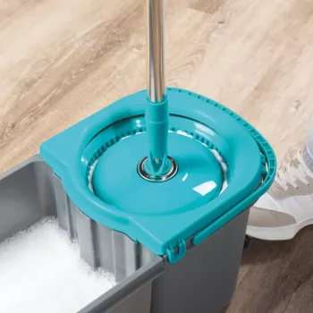 Beldray LA00000006UFEU7 antibakteriálny rotačný mop s dvoma komorami a náhradnou hlavou