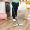 Beldray LA00000044UFEU7 antibakteriálny teleskopický mop s obojstrannou plochou, plochý mop