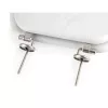 Beldray LA00000073WHTEU7 drevené WC sedadlo - soft-close, biela, oválne