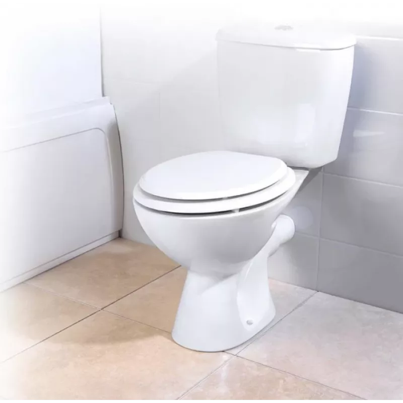 Beldray LA032355WFPEU7 drevené WC sedadlo biela