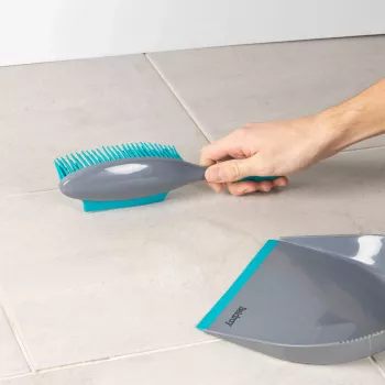 Beldray LA034191UFPEU7 Anti-bac Pet Plus+ súprava lopatky a metly s gumenou hlavou