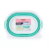 Beldray LA034816MNTFPEU7 skladací koš na bielizeň 28L, biela/mint