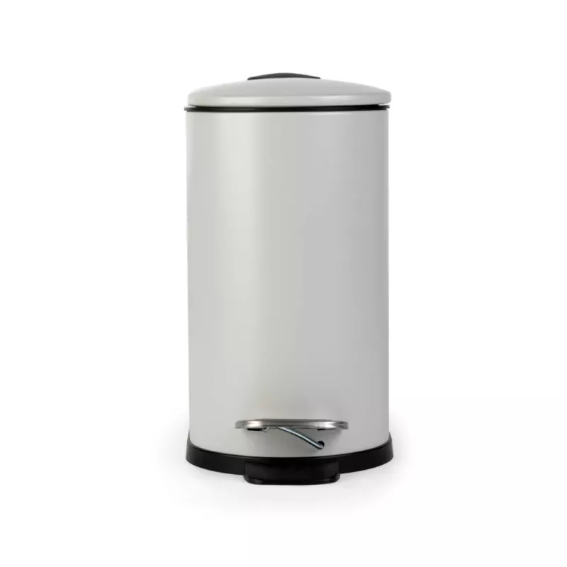 Beldray LA036690GRYPEU7 štíhly pedálový kôš v tvare D 5 litrov, sivý