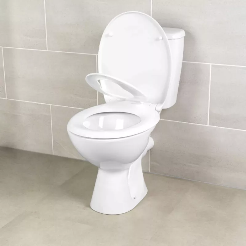 Beldray LA037185EU7 Antibakteriálne rodinné WC sedadlo, biela
