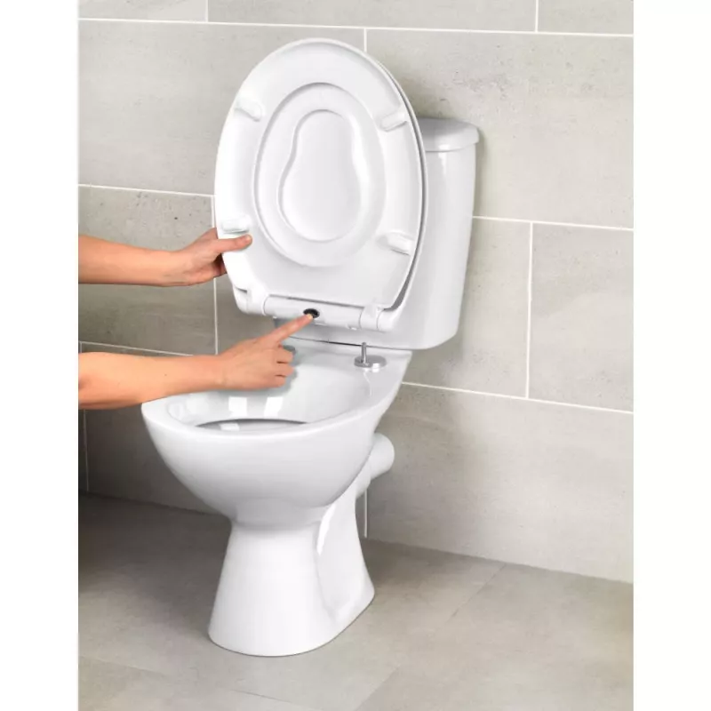 Beldray LA037185EU7 Antibakteriálne rodinné WC sedadlo, biela