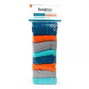 Beldray LA066374FEU7 super absorpčné mikrovláknové utierky (8 ks)