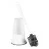 Beldray LA084538PUFFEU7X Antibac silikónová WC kefa so stojanom, fialová