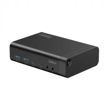 Belkin CONNECT 14-in-1 140W Dual Display Dock čierny