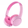 Bezdrôtové on-ear detské slúchadlá Belkin Soundform Mini 2, ružové