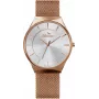 BELLEVUE E54 dámske analógové quartzové hodinky 32mm puzdro z nerezovej ocele čierny kožený remienok