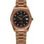 BELLEVUE H25 dámske analógové quartz hodinky 38mm oceľ mesh strieborné