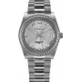 BELLEVUE H3 dámske quartz hodinky 36 mm nehrdzavejúca oceľ biely ciferník čierna koža