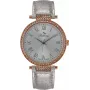 BELLEVUE dámske B40 (36 mm) quartz analógové hodinky strieborné oceľové mesh
