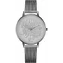 BELLEVUE Woman D12 40mm analógové quartzové hodinky puzdro z nerezovej ocele čierny kožený remienok