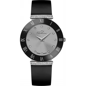 BELLEVUE Woman E128 quartz náramkové hodinky 26 mm nehrdzavejúca oceľ strieborná