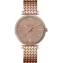 BELLEVUE Woman E64 32 mm quartz analógové hodinky strieborná nehrdzavejúca oceľ mesh