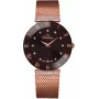 BELLEVUE Woman F104 26 mm quartz analógové hodinky ušľachtilá oceľ strieborný ciferník