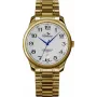 BELLEVUE Woman F12 30 mm quartzové hodinky strieborný ciferník čierna koža