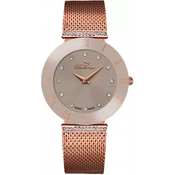 BELLEVUE dámske F124 quartz analógové hodinky 26mm nerez strieborné