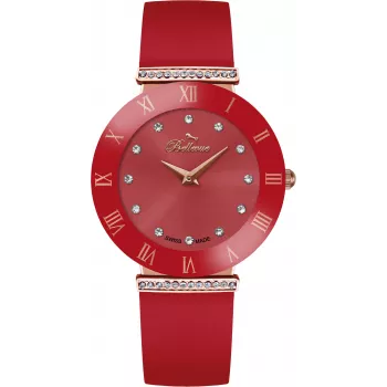 BELLEVUE dámske hodinky E118 quartz analógové 26 mm nehrdzavejúca oceľ mesh