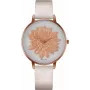 BELLEVUE dámske hodinky B42-3 39 mm ružové zlato nerezová oceľ koža