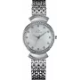 BELLEVUE dámske hodinky D48 (32mm) – analógový quartz, biely ciferník, čierny remienok z umelej kože