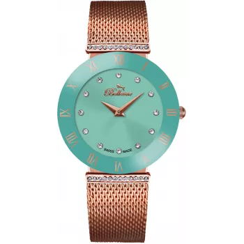 BELLEVUE dámske hodinky F110 (27 mm) – strieborná nehrdzavejúca oceľ