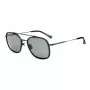 Belstaff Avedon S118 pánske slnečné okuliare - čierny acetátový rám, sivé polykarbonátové šošovky, UV400 ochrana, 56/20/145 mm