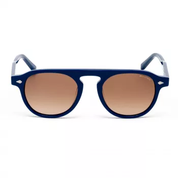 BELSTAFF LARSSON-AZUL unisex slnečné okuliare modrý rám sivé sklá 49/21/145 mm UV400