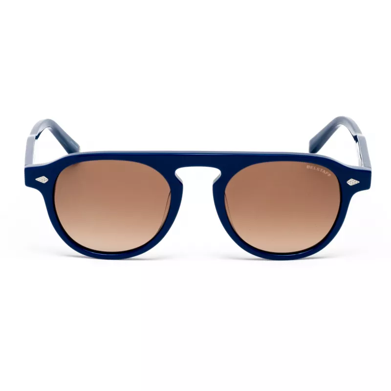 BELSTAFF LARSSON-AZUL unisex slnečné okuliare modrý rám sivé sklá 49/21/145 mm UV400