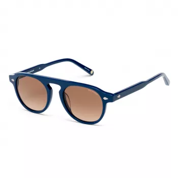 BELSTAFF LARSSON-AZUL unisex slnečné okuliare modrý rám sivé sklá 49/21/145 mm UV400