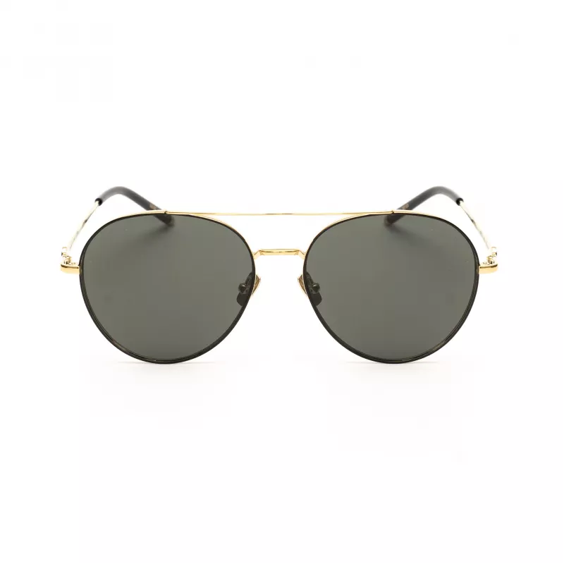 Belstaff Magnumdoradon unisex slnečné okuliare - 58/17/145 mm - čierny rám sivé sklá