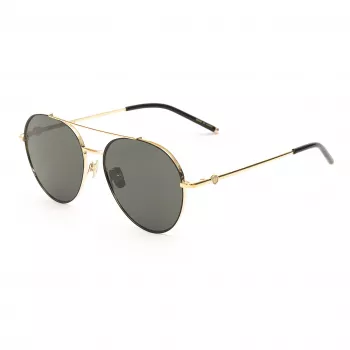 Belstaff Magnumdoradon unisex slnečné okuliare - 58/17/145 mm - čierny rám sivé sklá