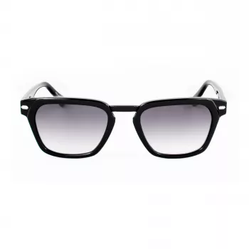BELSTAFF MAN COOPER-S193 slnečné okuliare - 52/21/145 mm - čierny rám sivé sklá