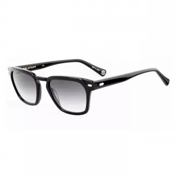BELSTAFF MAN COOPER-S193 slnečné okuliare - 52/21/145 mm - čierny rám sivé sklá