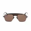 BELSTAFF pánske slnečné okuliare MAXFORDNEGROW 57/18/145 mm čierny rám sivé sklá UV400
