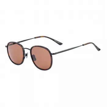 BELSTAFF MAN ORWELL-S072 slnečné okuliare - čierny rám, sivé sklá, 50/22/150 mm