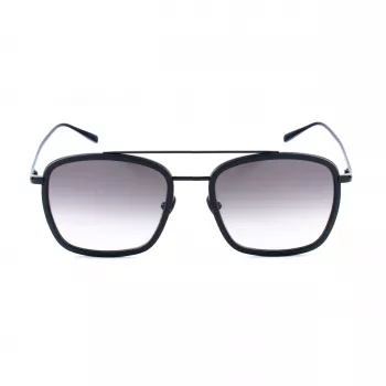 BELSTAFF MAN Ryder CLARS08 slnečné okuliare - čierny acetátový rám, sivé polykarbonátové šošovky, UV400 ochrana, 54/21/145 mm