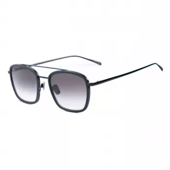 BELSTAFF MAN Ryder CLARS08 slnečné okuliare - čierny acetátový rám, sivé polykarbonátové šošovky, UV400 ochrana, 54/21/145 mm