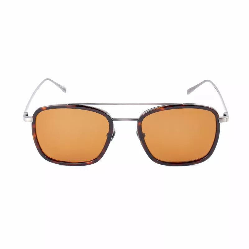 BELSTAFF MAN RYDER-S085 slnečné okuliare pilot/aviator čierny acetát sivé sklá 54/21/145 mm