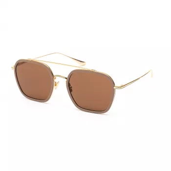 Belstaff Merrick II pánske slnečné okuliare, béžová, hnedý gradient 57mm