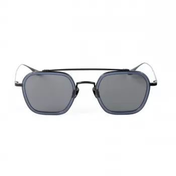 BELSTAFF MERRICK-S137 unisex slnečné okuliare - čierny acetátový rám, sivé UV400 šošovky 47/23/143 mm