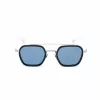 BELSTAFF MERRICKAZULW pánske slnečné okuliare - hranatý acetátový rám s UV400 ochranou (47/23/143 mm)