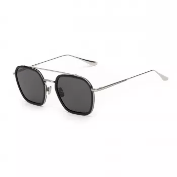 BELSTAFF MERRICKIIGRIS pánske hranaté acetátové slnečné okuliare 54/23/143 mm sivá